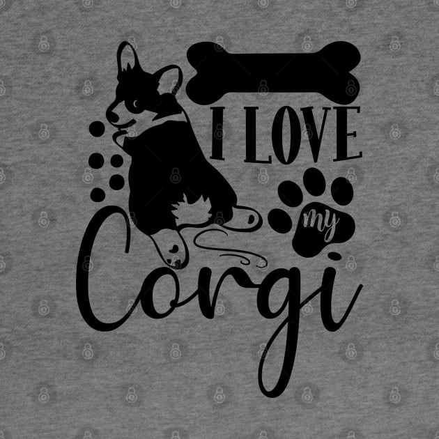 I love my Corgi by little.tunny